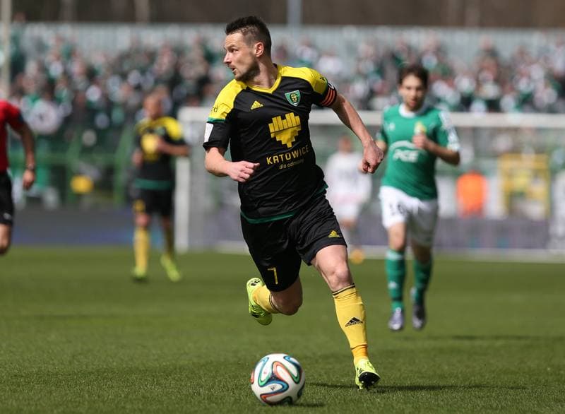Football. I Liga. GKS Katowice - GKS Belchatow. 03.04.2016