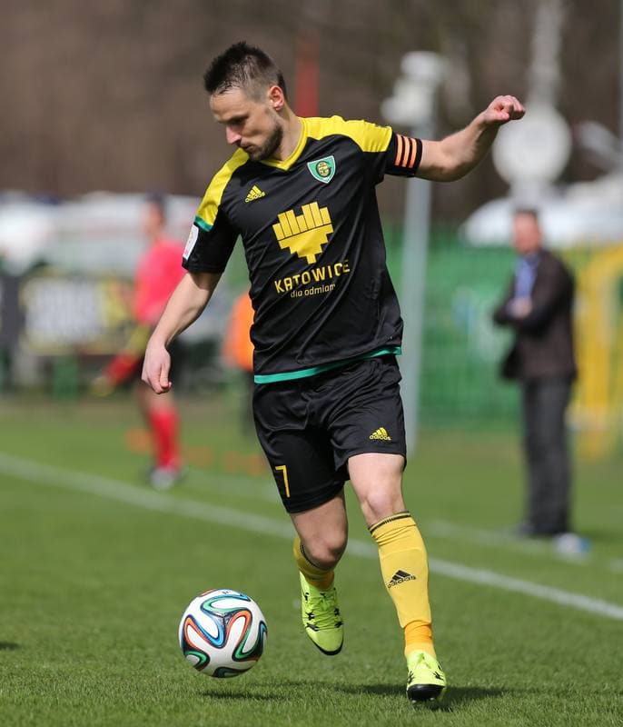 Football. I Liga. GKS Katowice - GKS Belchatow. 03.04.2016