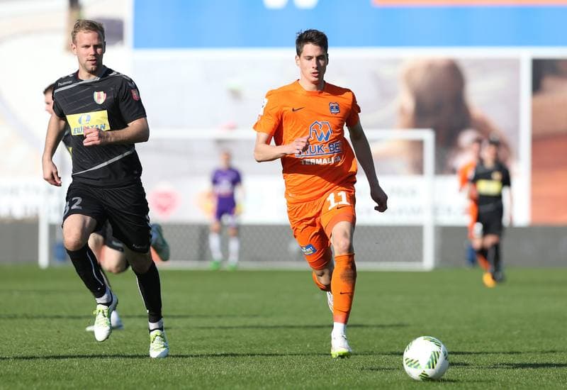 Football. PKO BP Ekstraklasa. Termalica Bruk-Bet Nieciecza - Korona Kielce. 02.04.2016