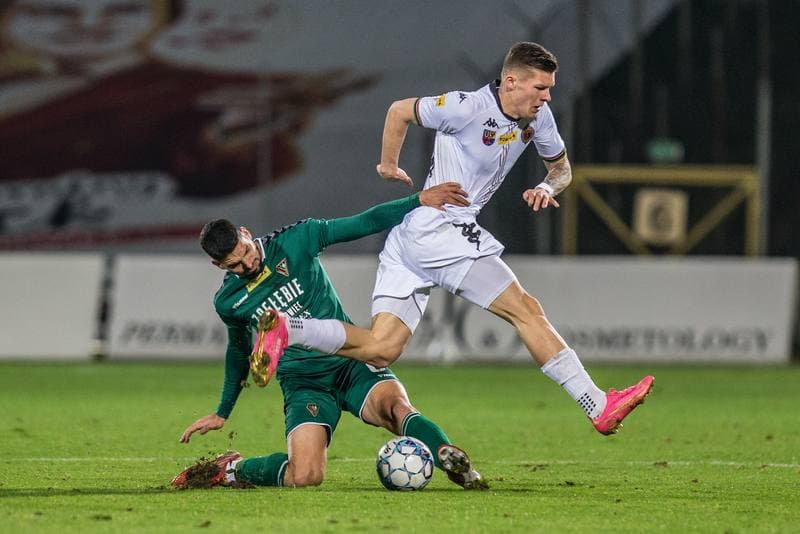 Football. Fortuna I Liga. Zaglebie Sosnowiec - Chrobry Glogow. 24.11.2021