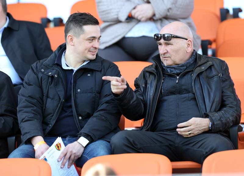 Football. PKO BP Ekstraklasa. Termalica Bruk-Bet Nieciecza - Korona Kielce. 02.04.2016