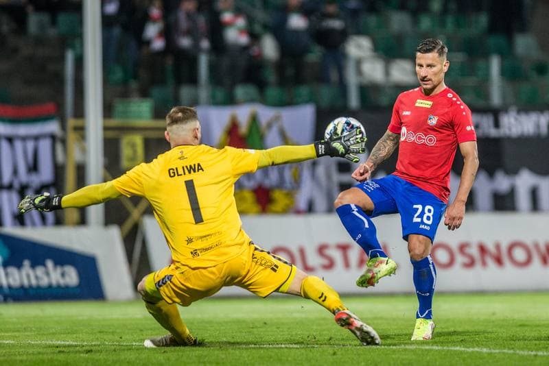 Football. Fortuna I Liga. Zaglebie Sosnowiec - Odra Opole. 25.02.2022