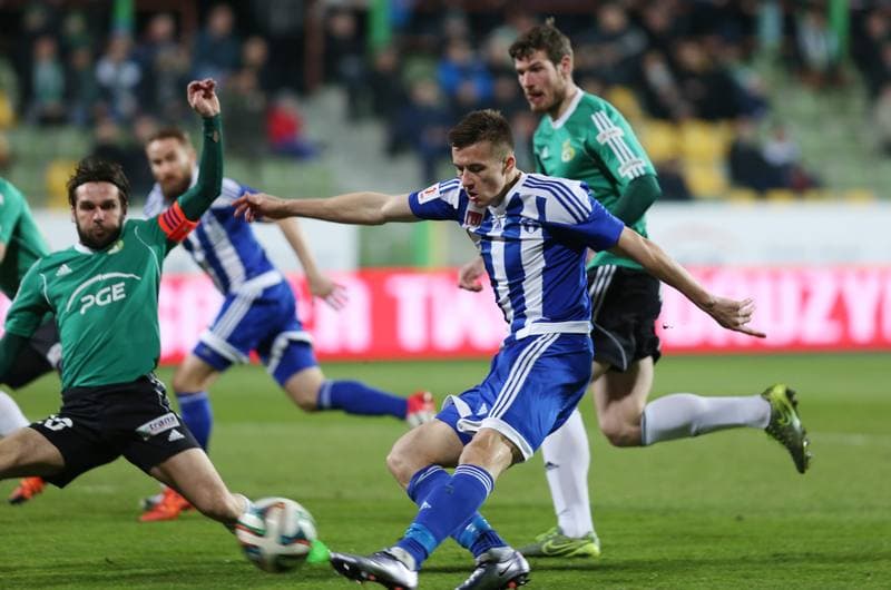 Football. I Liga. GKS Belchatow - Wisla Plock. 28.03.2016