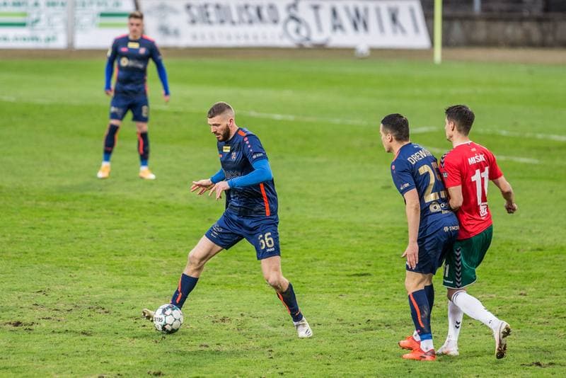 Football. Fortuna I Liga. Zaglebie Sosnowiec - Odra Opole. 13.03.2021