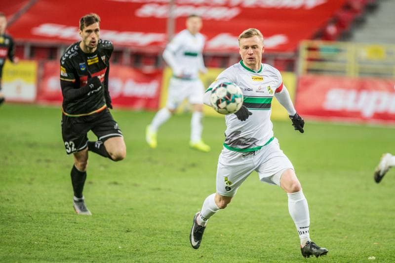 Football. Fortuna I Liga. GKS Tychy - GKS Belchatow. 20.03.2021