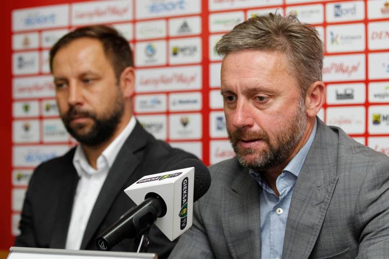 Football. GKS Katowice. Press Conference. 20.07.2016