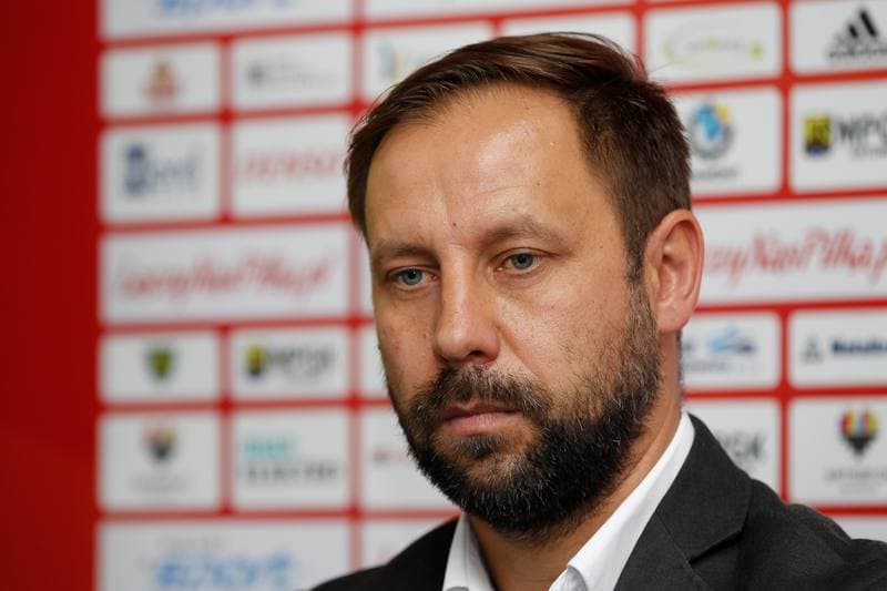 Football. GKS Katowice. Press Conference. 20.07.2016