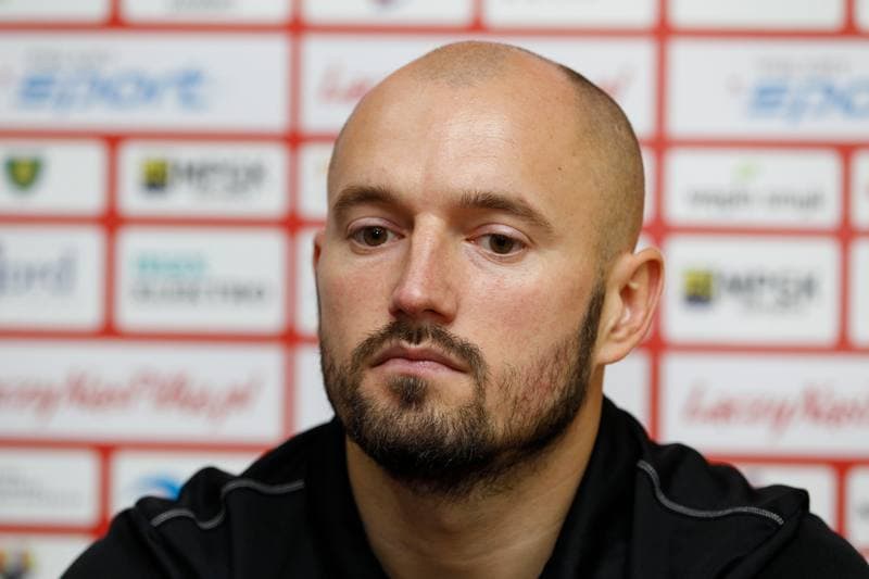 Football. GKS Katowice. Press Conference. 20.07.2016