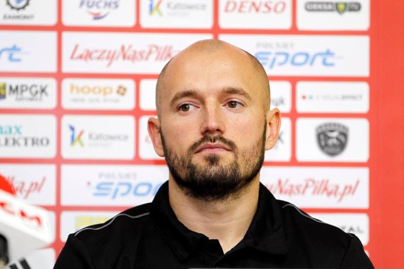 Football. GKS Katowice. Press Conference. 20.07.2016