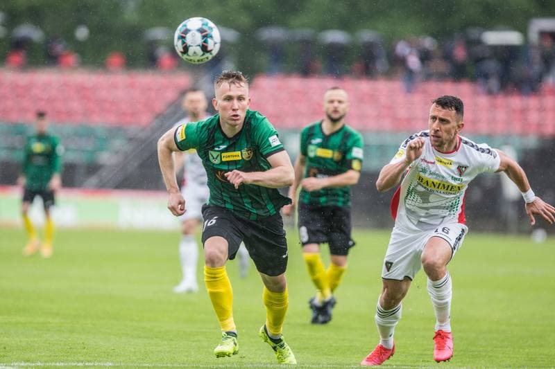 Football. Fortuna I Liga. Zaglebie Sosnowiec - GKS 1962 Jastrzebie. 22.05.2021