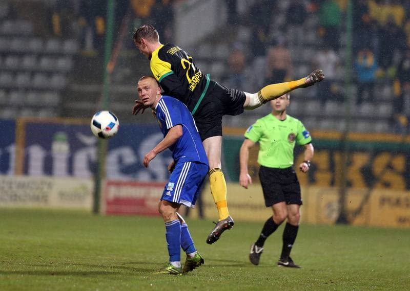 Football. I Liga. Miedz Legnica - GKS Katowice. 25.03.2016