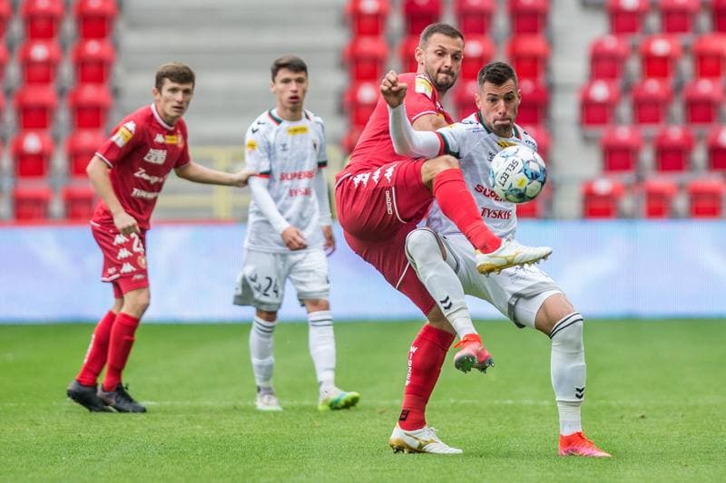 Football. Fortuna I Liga. GKS Tychy - Widzew Lodz. 19.09.2021