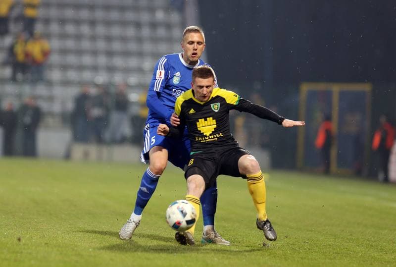 Football. I Liga. Miedz Legnica - GKS Katowice. 25.03.2016