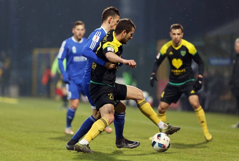 Football. I Liga. Miedz Legnica - GKS Katowice. 25.03.2016