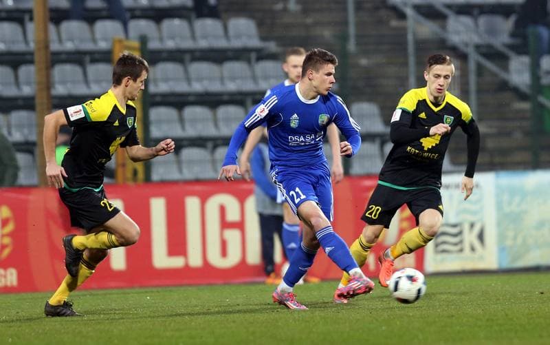 Football. I Liga. Miedz Legnica - GKS Katowice. 25.03.2016