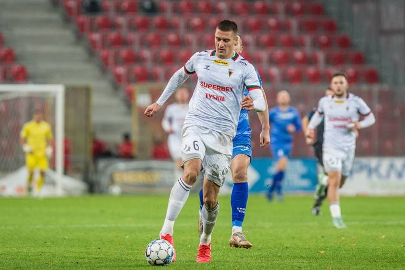 Football. Fortuna I Liga. GKS Tychy - Skra Czestochowa. 23.10.2021