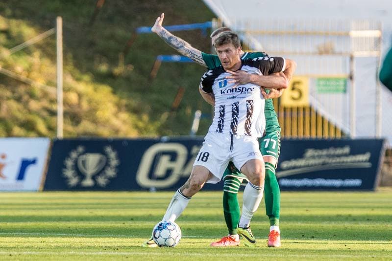 Football. Fortuna I Liga. Sandecja Nowy Sacz - Zaglebie Sosnowiec. 31.10.2021
