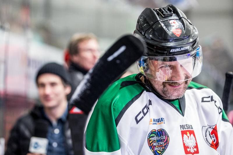 Ice Hockey. Wielka Orkiestra Swiatecznej Pomocy. HRAP - TVN24. 22.01.2022