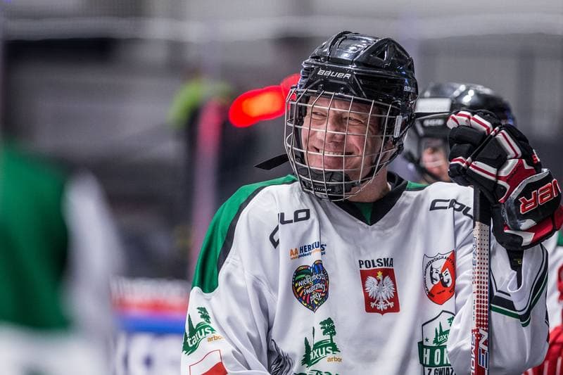 Ice Hockey. Wielka Orkiestra Swiatecznej Pomocy. HRAP - TVN24. 22.01.2022