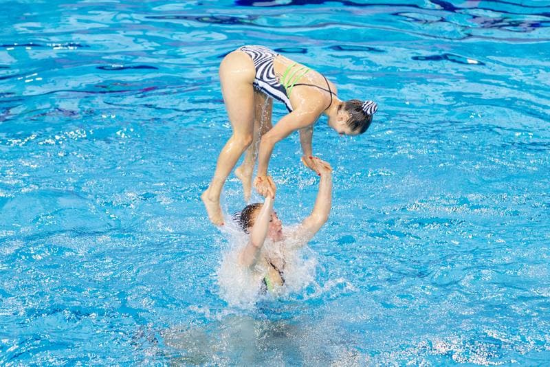 Artistic Swimming. European Games. Team Acrobatic Routine. 24.06.2023