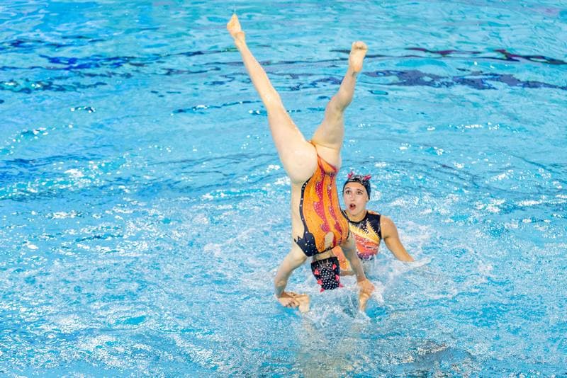 Artistic Swimming. European Games. Team Acrobatic Routine. 24.06.2023
