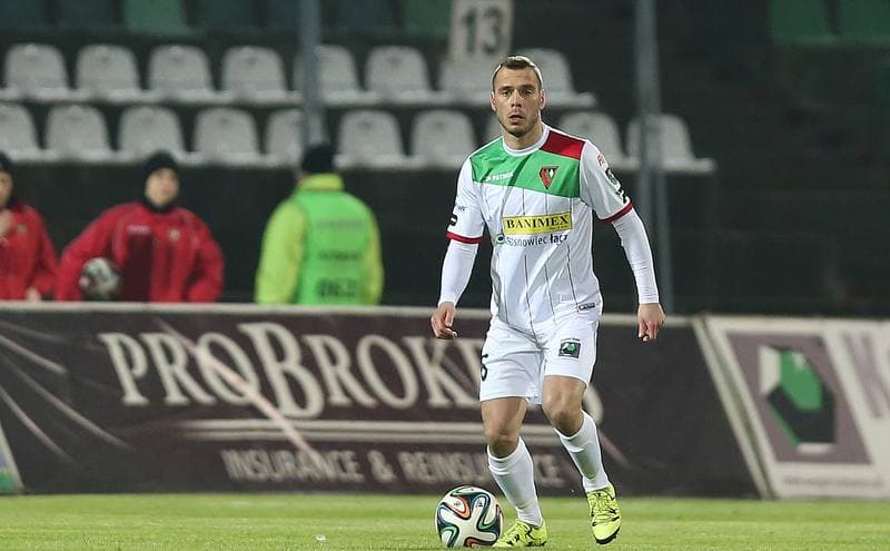 Football. I Liga. Zaglebie Sosnowiec - MKS Kluczbork. 20.03.2016