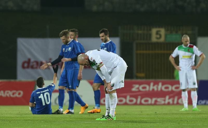 Football. I Liga. Zaglebie Sosnowiec - MKS Kluczbork. 20.03.2016