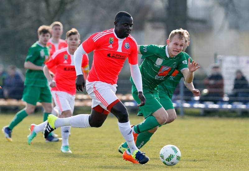 Football. III Liga. LZS Piotrowka - Szombierki Bytom. 19.03.2016