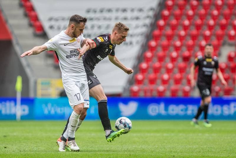 Football. Fortuna I Liga. GKS Tychy - Puszcza Niepolomice. 06.05.2022