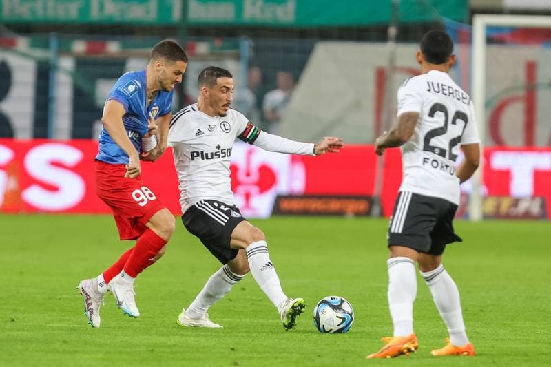 Football. PKO BP Ekstraklasa. Piast Gliwice - Legia Warsaw. 16.09.2023