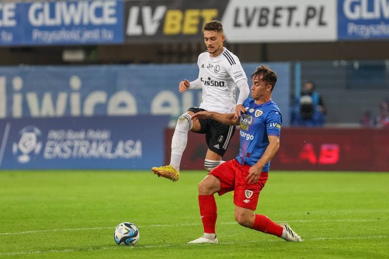 Football. PKO BP Ekstraklasa. Piast Gliwice - Legia Warsaw. 16.09.2023