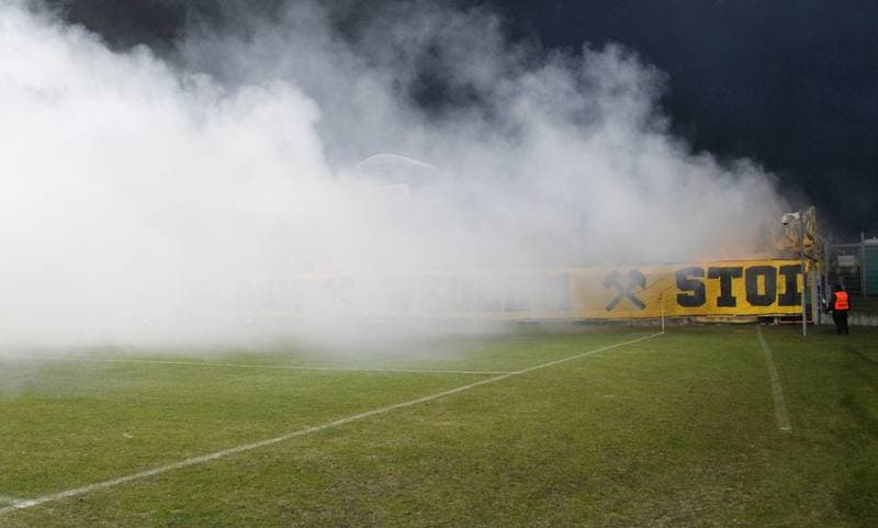 Football. I Liga. MKS Kluczbork - GKS Katowice. 12.03.2016