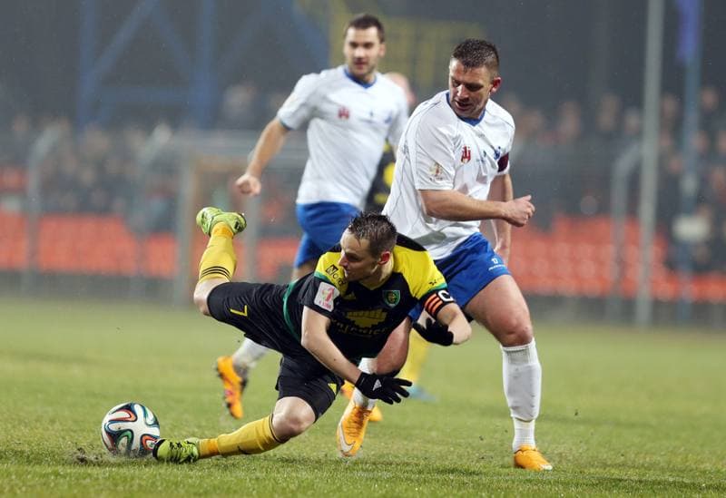 Football. I Liga. MKS Kluczbork - GKS Katowice. 12.03.2016
