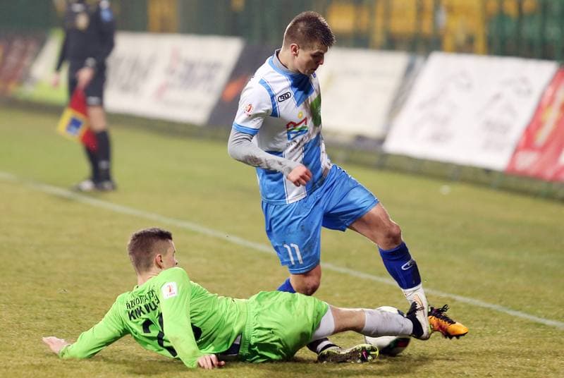 Football. I liga. Rozwoj Katowice - Stomil Olsztyn. 11.03.2016