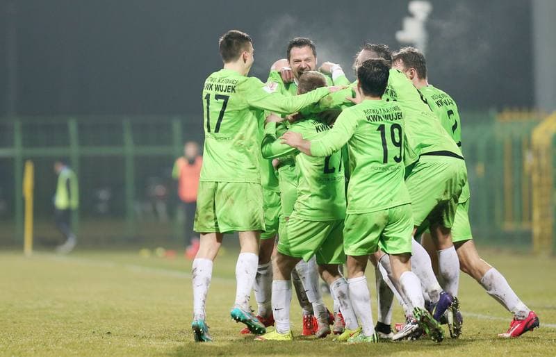Football. I liga. Rozwoj Katowice - Stomil Olsztyn. 11.03.2016