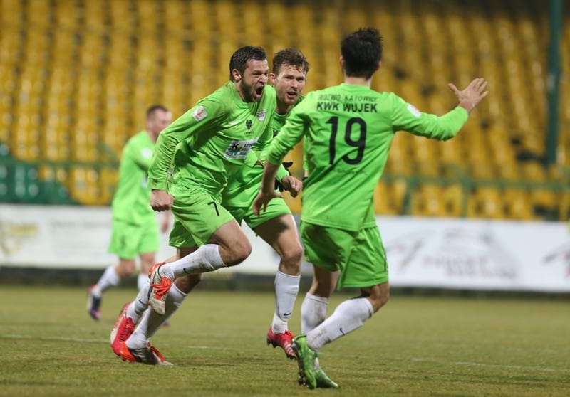 Football. I liga. Rozwoj Katowice - Stomil Olsztyn. 11.03.2016