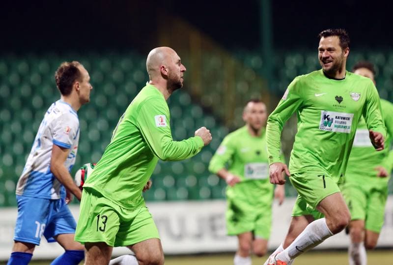 Football. I liga. Rozwoj Katowice - Stomil Olsztyn. 11.03.2016
