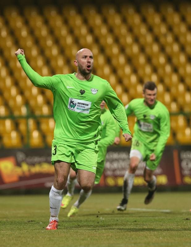 Football. I liga. Rozwoj Katowice - Stomil Olsztyn. 11.03.2016