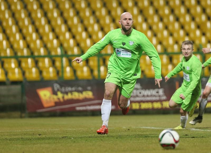 Football. I liga. Rozwoj Katowice - Stomil Olsztyn. 11.03.2016