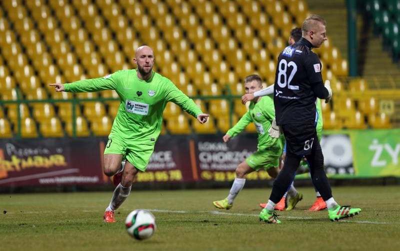 Football. I liga. Rozwoj Katowice - Stomil Olsztyn. 11.03.2016