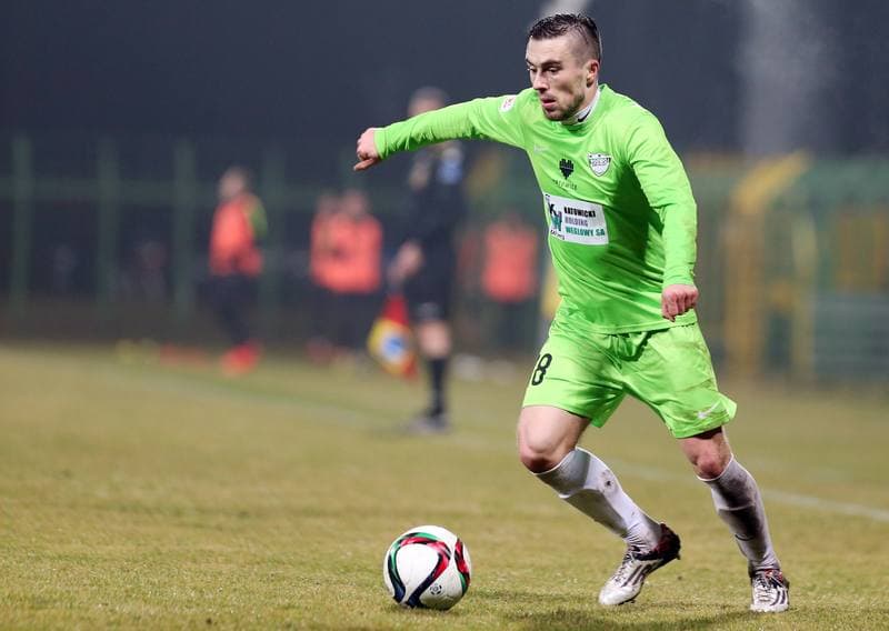 Football. I liga. Rozwoj Katowice - Stomil Olsztyn. 11.03.2016