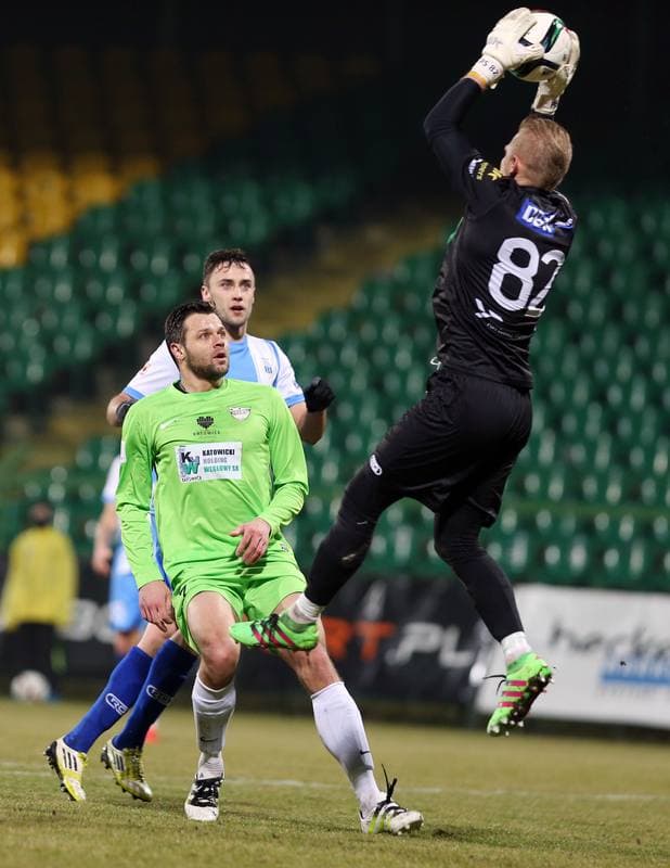Football. I liga. Rozwoj Katowice - Stomil Olsztyn. 11.03.2016