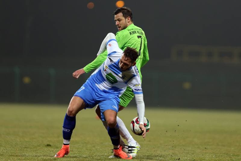 Football. I liga. Rozwoj Katowice - Stomil Olsztyn. 11.03.2016