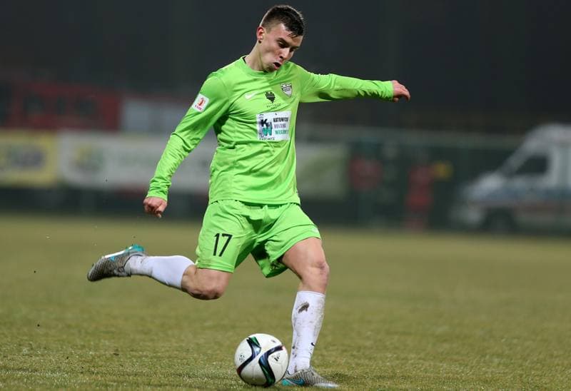 Football. I liga. Rozwoj Katowice - Stomil Olsztyn. 11.03.2016