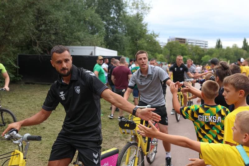 Football. GKS Katowice. Team Presentation. 17.07.2024