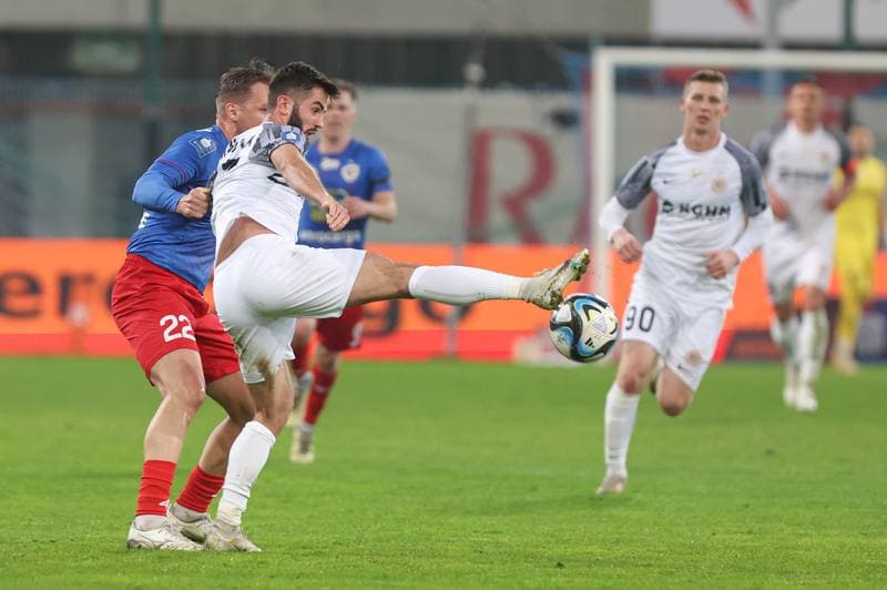 Football. PKO BP Ekstraklasa. Piast Gliwice - Zaglebie Lubin. 15.04.2024
