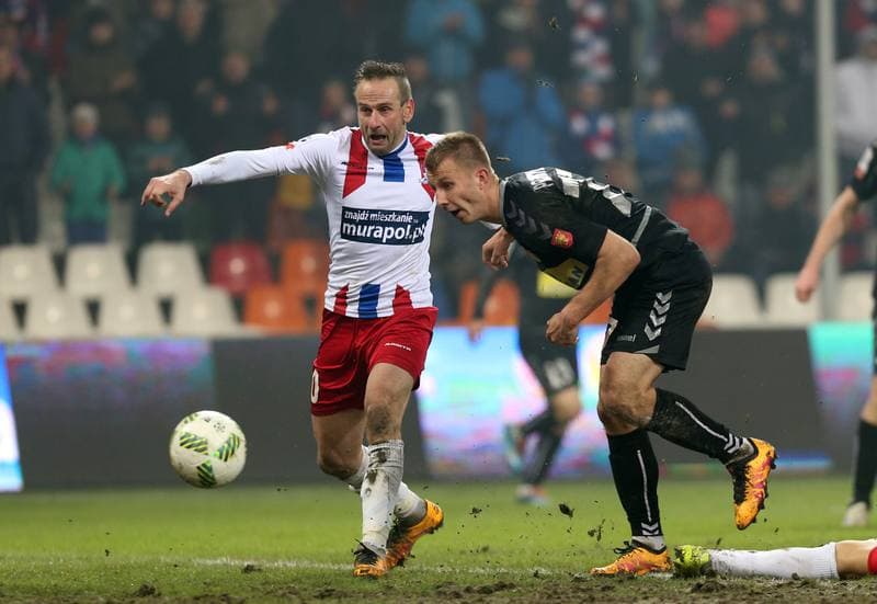Football. PKO BP Ekstraklasa. Podbeskidzie Bielsko-Biala - Korona Kielce. 04.03.2016