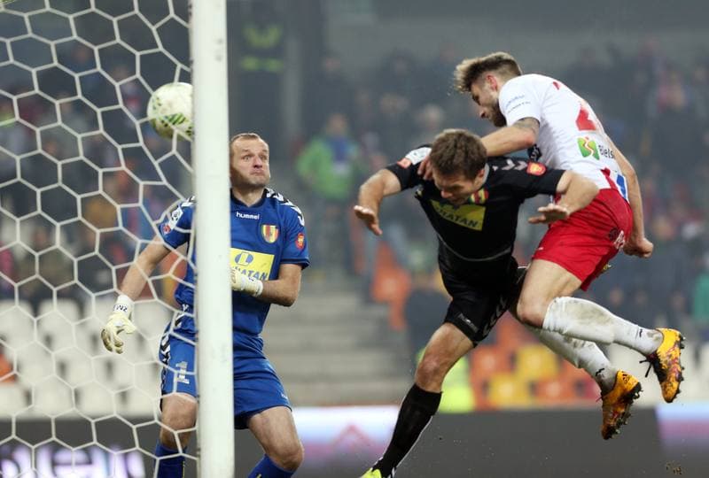 Football. Ekstraklasa. Podbeskidzie Bielsko Biala - Korona Kielce. 04.03.2016