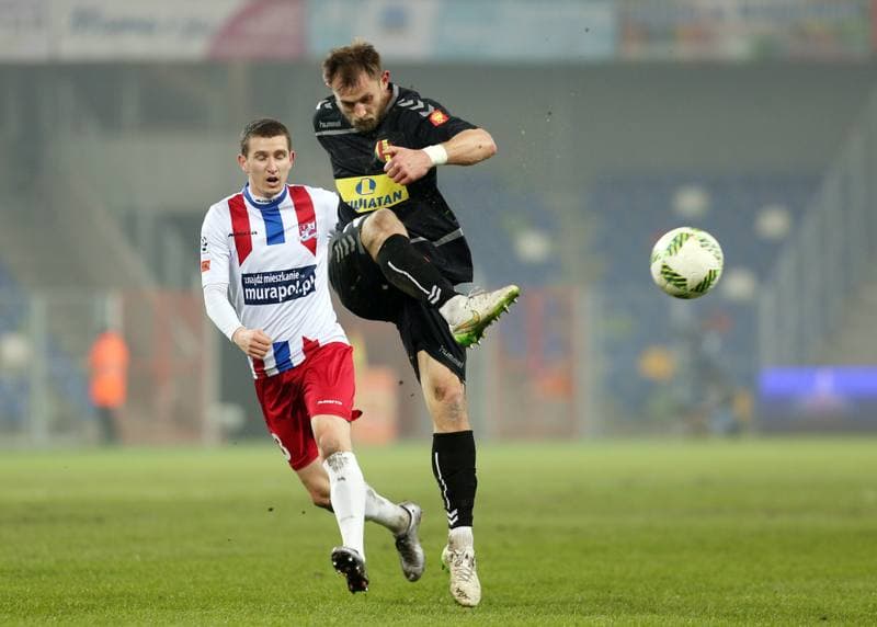 Football. Ekstraklasa. Podbeskidzie Bielsko Biala - Korona Kielce. 04.03.2016