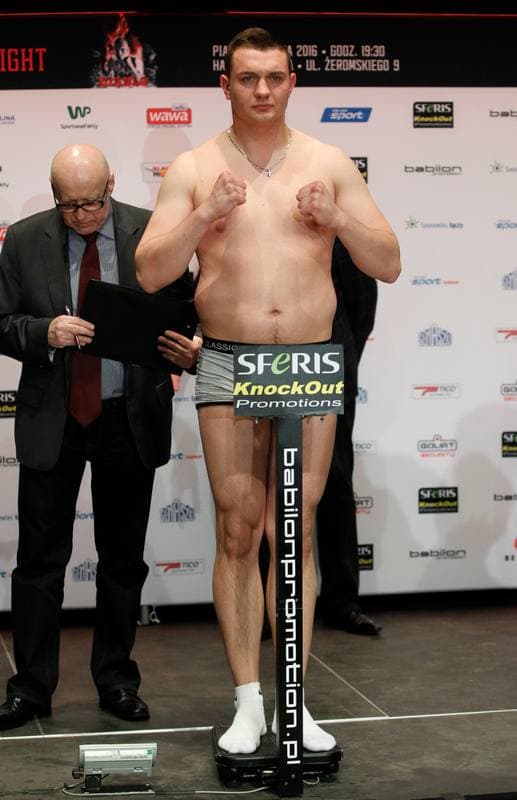 Boxing. Sosnowiec Boxing Night. Weigh-In. 03.03.2016
